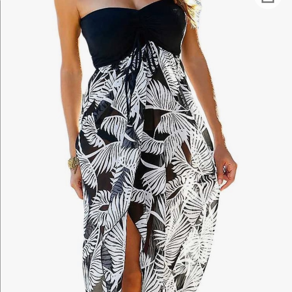 Black and white coverup